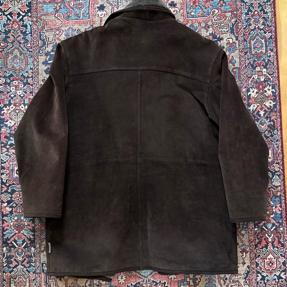 Pacific Trail Men's Brown Suede Leather Coat size XL - Picture 6 of 8